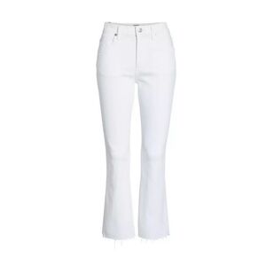 CITIZENS OF HUMANITY COH Fleetwood Petite High Rise Flare Jeans White Denim 27